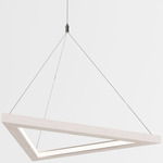 Triangle Pendant - White Oak