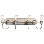 Uptown Edison Bathroom Vanity Light - Pewter