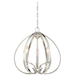 Tilbury Pendant - Polished Nickel