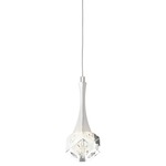 Rockne Mini Pendant - Chrome / Crystal