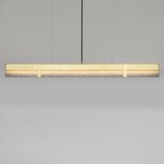 Level Crush Pendant - Brushed Brass