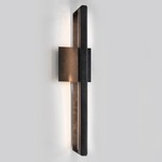 Bar Wall Light - Blackened Steel