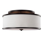 Lennon Semi Flush Ceiling Light - Oil Rubbed Bronze