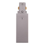 Trac-Lites End Feed Connector - Silver