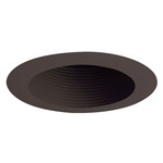444 Series 4 Inch Adjustable Baffle Trim - Black / Black Baffle