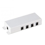 Linear Undercabinet Multiple Terminal Block - White