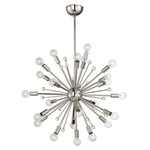 Galea Chandelier - Polished Nickel