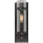 Tulsa Wall Light - English Bronze / Clear