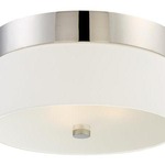 Grayson Ceiling Light Fixture - Polished Nickel