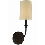 Sylvan Tall Wall Sconce - Dark Bronze