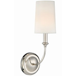 Sylvan Tall Wall Sconce - Polished Nickel