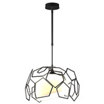 Umbra Outdoor Pendant - Coastal Black / Opal