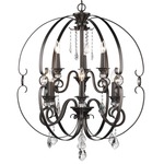 Ella Chandelier - Etruscan Bronze