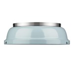 Duncan Ceiling Light Fixture - Pewter / Seafom