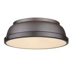 Duncan Ceiling Light Fixture - Rubbed Bronze