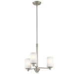 Joelson Chandelier - Brushed Nickel / Satin Etched