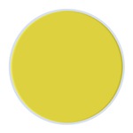 2 Inch Round Dichroic Glass Lens - Yellow