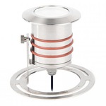 LED 2 inch 12V Round Submersible Light - Stainless Steel