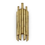 Saki Wall Light - Glossy Brass