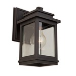 Freemont 8190 Outdoor Wall Light - Oil Rubbed Bronze / Clear