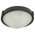 Boise Ceiling Light Fixture - Oil Rubbed Bronze / Frosted