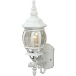 Classico Outdoor Wall Light - White / Clear