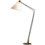 Reach Floor Lamp - Dark Smoke / Natural Anna