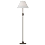 Twist Basket Floor Lamp - Bronze / Natural Anna