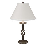 Twist Basket Table Lamp - Bronze / Natural Anna