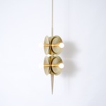 Concentric Pendant - Satin Brass