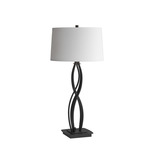 Almost Infinity Table Lamp - Black / Natural Anna