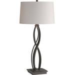 Almost Infinity Table Lamp - Natural Iron / Flax