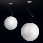 Stratosfera Pendant - Gray / White