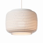 Ausi Scraplights Pendant - White / White