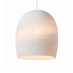 Bell Scraplights Pendant - White / White