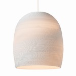 Bell Scraplights Pendant - White / White