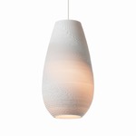 Drop Scraplights Pendant - White / White