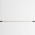 Bennington Wide Pendant - White Oak / Black