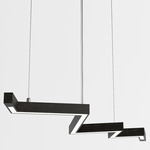 Bolt Pendant - Black Oak