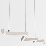 Bolt Pendant - White Oak