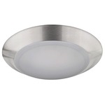CM405 Ultra Thin Wall / Ceiling Light - Brushed Nickel / White