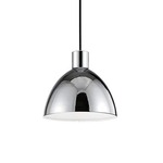 Chroma Pendant - Chrome / White