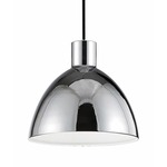 Chroma Pendant - Chrome / White