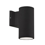 Nordic Outdoor Cylinder Wall Light - Black
