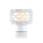 Honeycomb Table Lamp - White