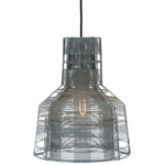 Section Pendant - Light Grey / Clear