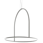 U-Light Arch Pendant - Anthracite Grey