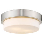 Morgon Ceiling Light - Pewter / Opal