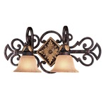 Zaragoza Bathroom Vanity Light  - Golden Bronze / Salon Scavo