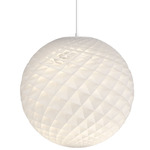 Patera Pendant - White / White